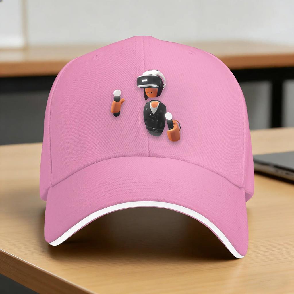 Game RRec RRoom Baseball Cap Hunting Camping Sun Visor Trucker Hat Women Unisex Vintage Print Baseball Caps