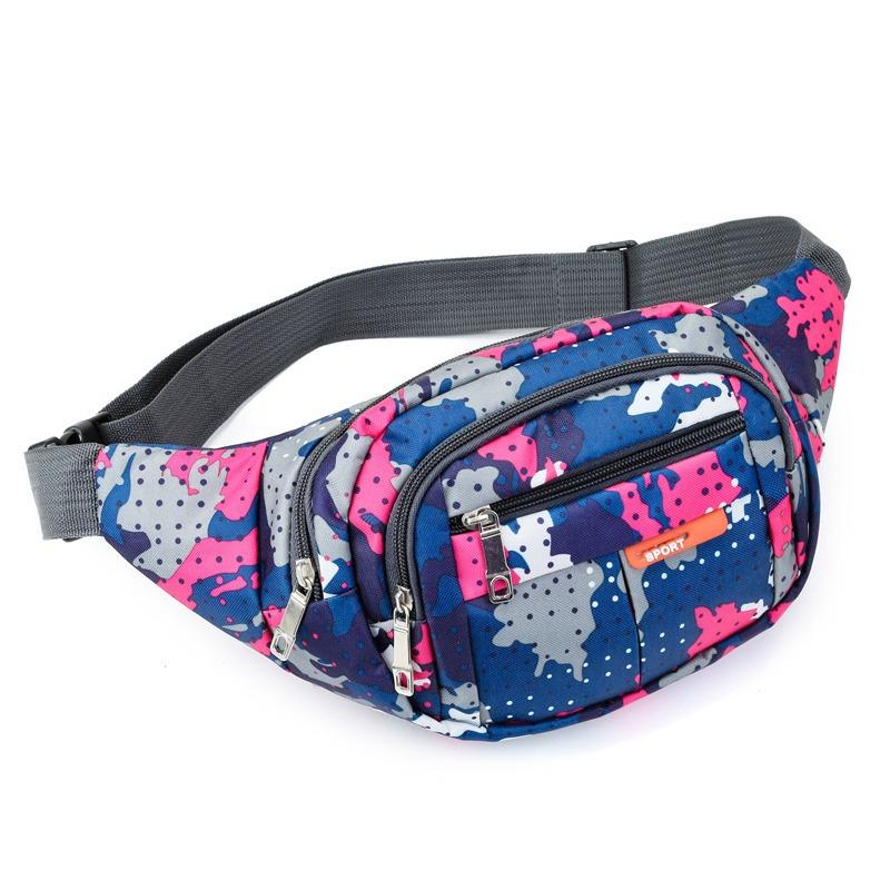 Camouflage Geldbörse Mode Herren und Damen Diagonale Geldbörse Business Geldbörse Große Kapazität Verschleißfest Handy Geldbörse.