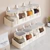 No-Drill Wall-Mounted Spice Rack & Seasoning Organizer