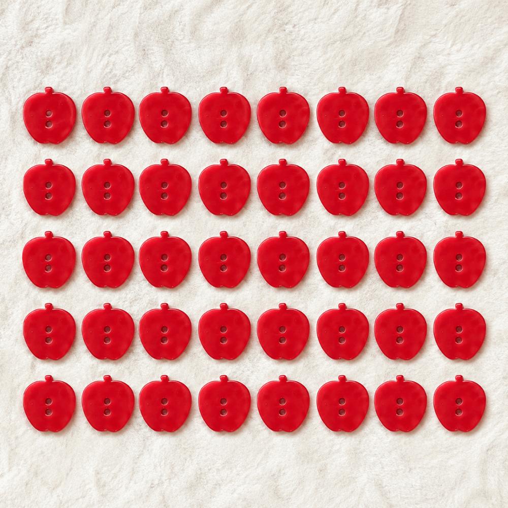 40pcs Creative Mango Buttons Peach Orange Buttons Fashionable Colored Fruits Buttons Clothing Coat