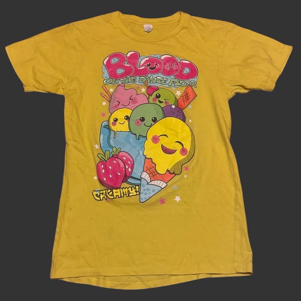 Blood On The Dance Floor Yellow Creamy Ice Cream Shirt BL636 Unisex T-Shirt S