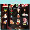 Charming Paper Christmas Hanging Strips For Celebratory Storefront Decorations