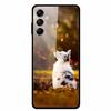 Kreative Landschaft Tierkunst Gehärtetes Glas Hülle für Samsung M14 5G