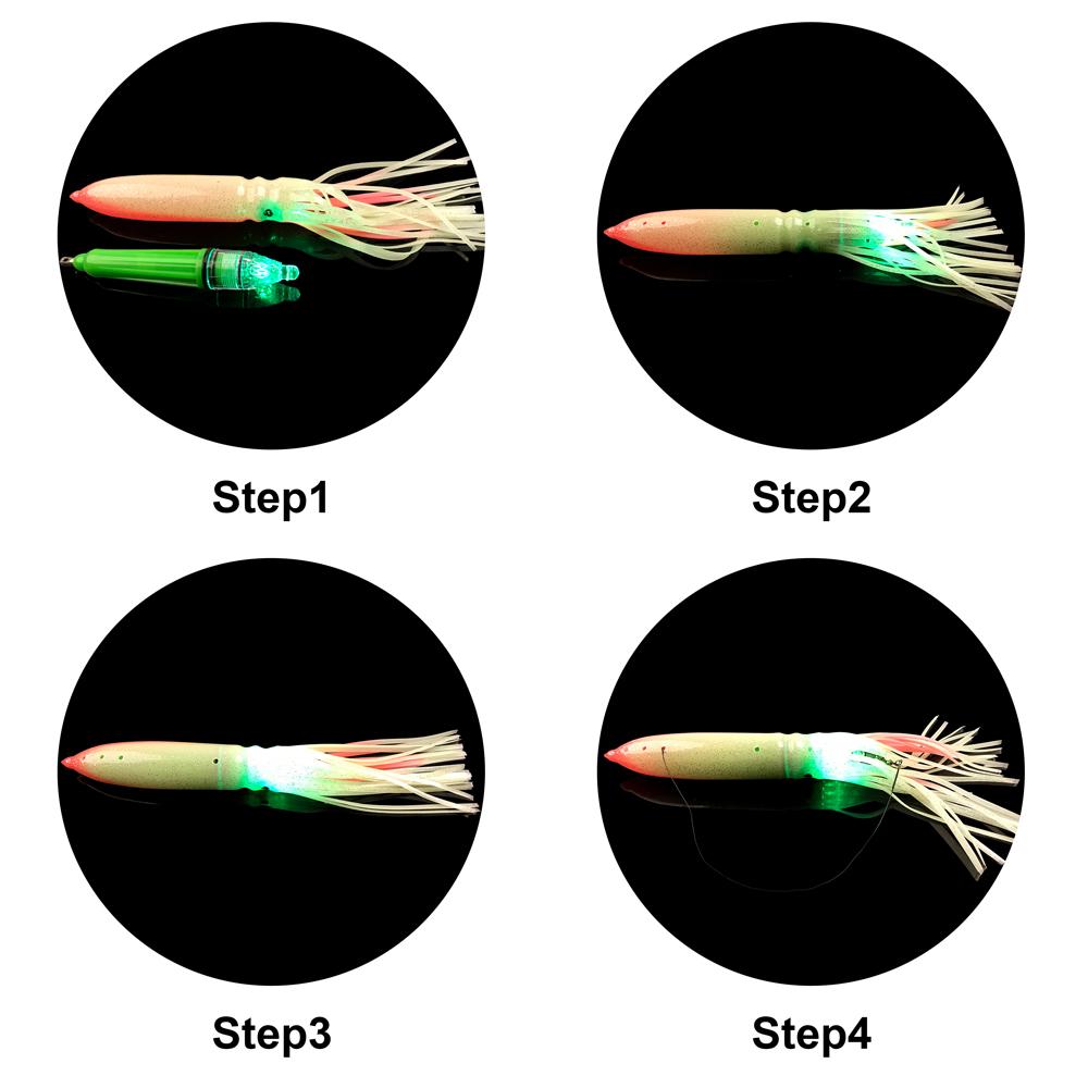 10Pcs 30cm/11.81inch 56g Fishing Lures Soft Squid Skirts Octopus Trolling Fishing Lure For Jigs Silicone Artificial Jigging Bait