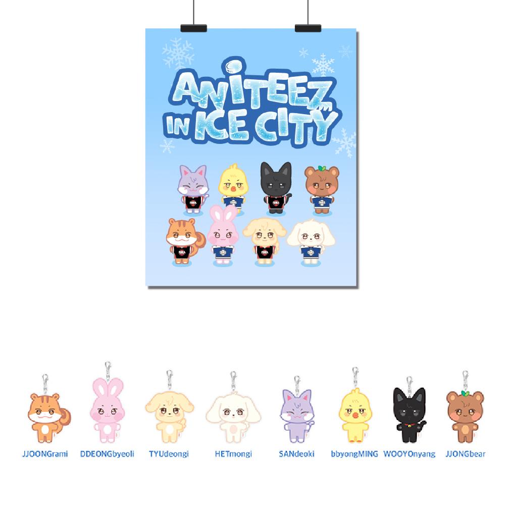 

Оформите предзаказ ATEEZ Плюшевый брелок ANITEEZ в цвете ICE CITY