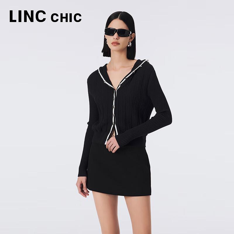Women's Hooded Slim Fit Knit Cardigan