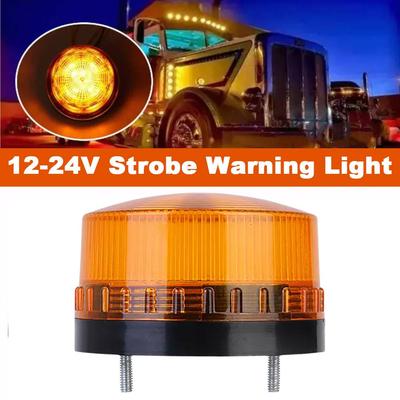 Car Strobe Light Emergency Car Rotating Traffice Indication Car Flash Beacon Light LED Orange Blue Red Flash Car Warning Light
