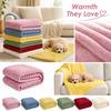 Manta para Mascotas Gruesa Cálida Cama para Perros Suave Acogedora para Gatos y Perros Uso General