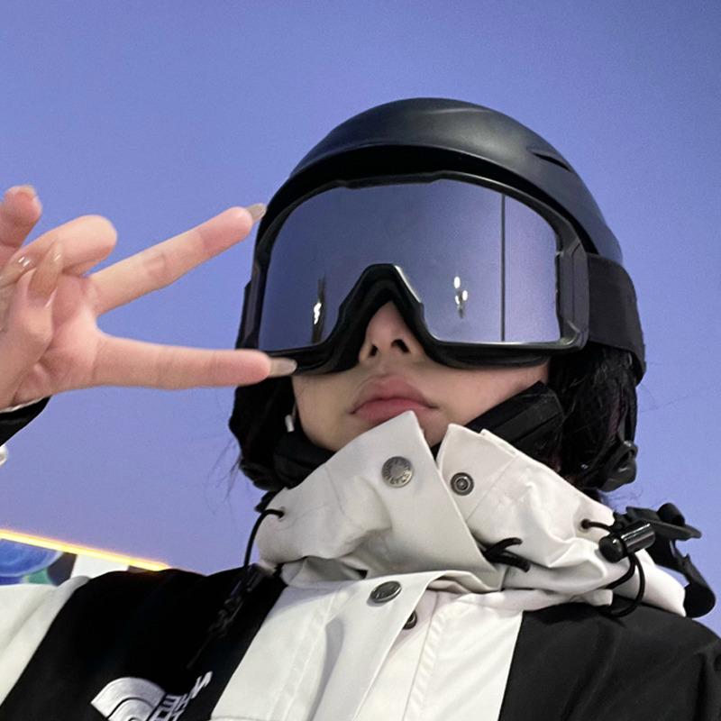 Duqiao Eyewear Windproof Ski & Cycling Goggles for Snowfield Mountaineering - Colorful Design