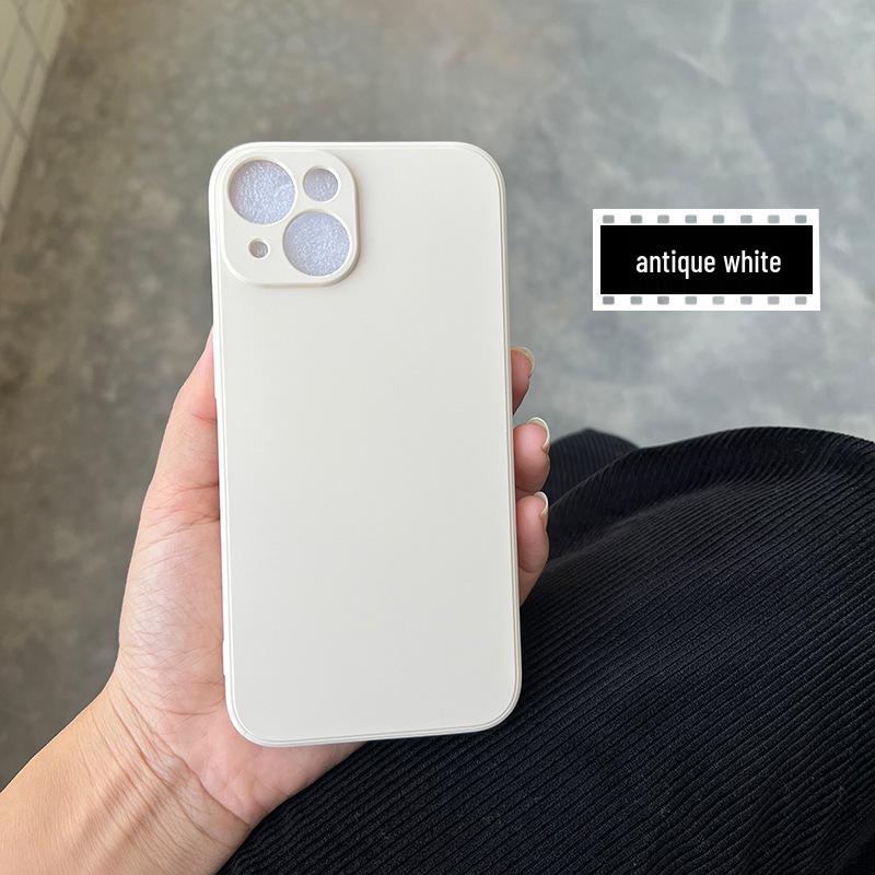 iPhone 12 Liquid Silicone Soft Case - Fits iPhone 13, 14, 16 Pro Max, Velvet Lining, Protective Shell.