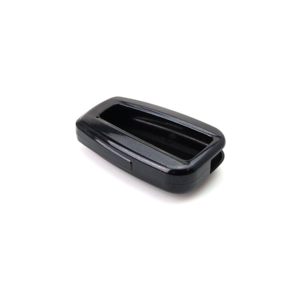 Black Key Fob Shell Cover For 17/18-up Toyota Camry Prius Prime Mirai C-HR, Etc
