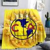 1PC Club America Patterned Flannel Blanket Suitable For All Seasons for Home Decor Warmth and Comfort Gifts Holiday Present