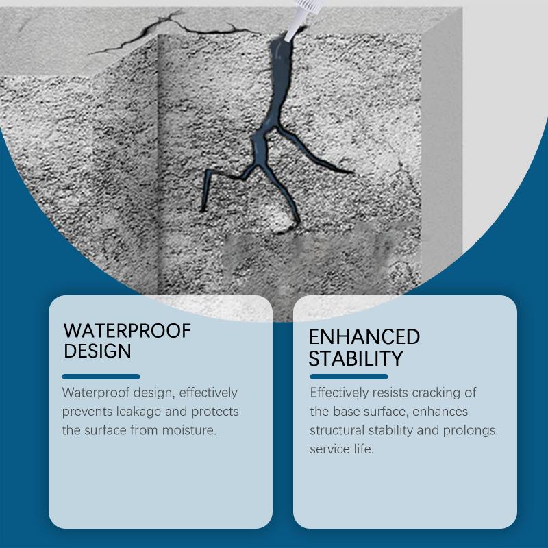 Concrete Crack Filling Agent Roof Waterproof Leak Repair Sealant Plugging Material Hardware Glue For Sealing And Repair 1pcs