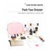 Stylish Large-Capacity Portable Cosmetic Bag for Cross-Border Use
