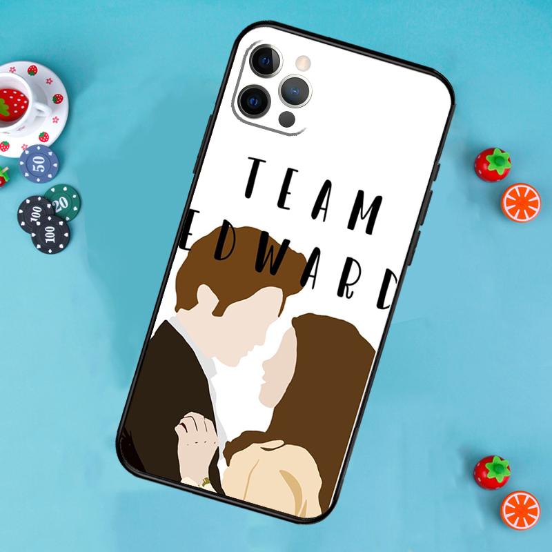 Twilight Edward Cullen Bella Phone Case For iPhone 17 Air 13 16 15 11 12 14 Pro Max 13 12 mini 15 16 Plus 16e Cover Funda