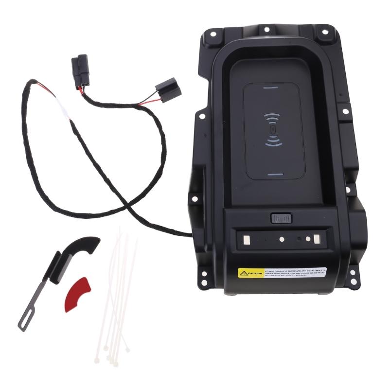 

Органайзер центрального керування Лоток Бездротові зарядні пристрої 15 Вт Зарядка для телефону для SR/SR5 2014-2021 00016-34506 Аксесуари для автомобільних планшетів 1