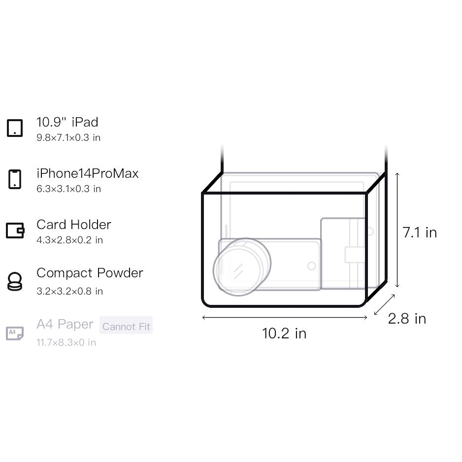 New FILA ORIGINALE Fabric Shoulder Bag Regular Men's Jet Black F13M539102FBK