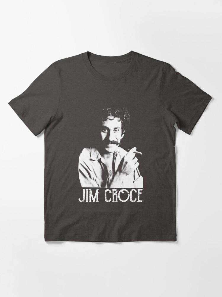 Jim Croce Jim Croce - White Stencil Perfect Gift Men Women Essential T-Shirt