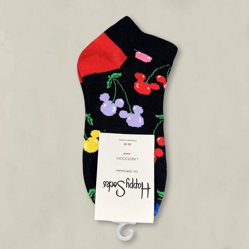 Happy Socks Womens Ankle Cartoon Cute Cotton Low Cut Colorful Casual