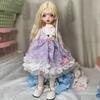 30CM Handmade Mini Doll Cute Dolls Princess Clothes Suit Child Toy Girls Gifts
