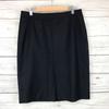 Italian Luxury/BOTTEGA VENETA/Suit Skirt/Back Zip/M/Black/Elegant/Office/Business