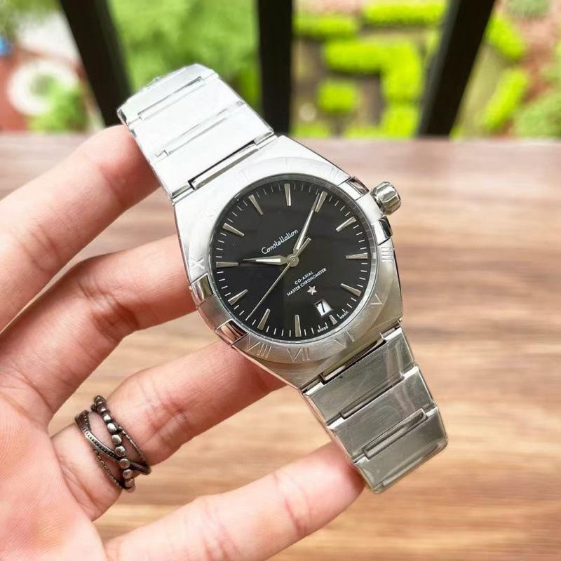 

Oumeijia 5th Gen Constellation Series Men s Luxury Automatic Mechanical Watch with Steel Band and Star Emblem