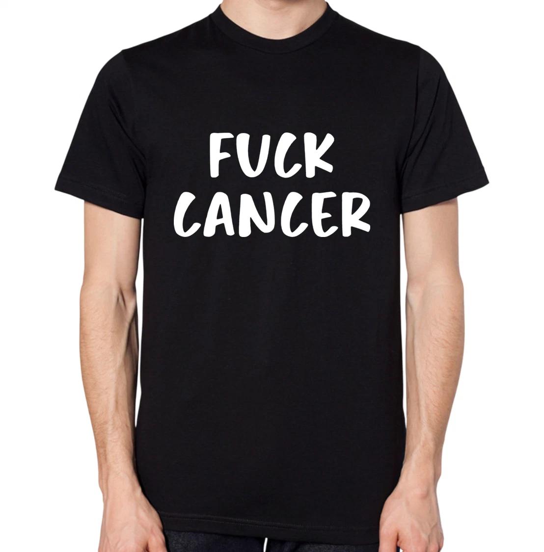 F*ck Cancer T-Shirt New Mens Womens Unisex Top S