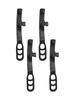 Headlight Rubber Accessories Black Front Replacement Right&Left