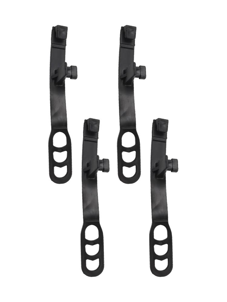 Headlight Rubber Accessories Black Front Replacement Right&Left