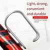 2X Bicycle Kettle Rack Titanium Alloy Hollow Riding Water Bottle Cage Holder With Screws Style B