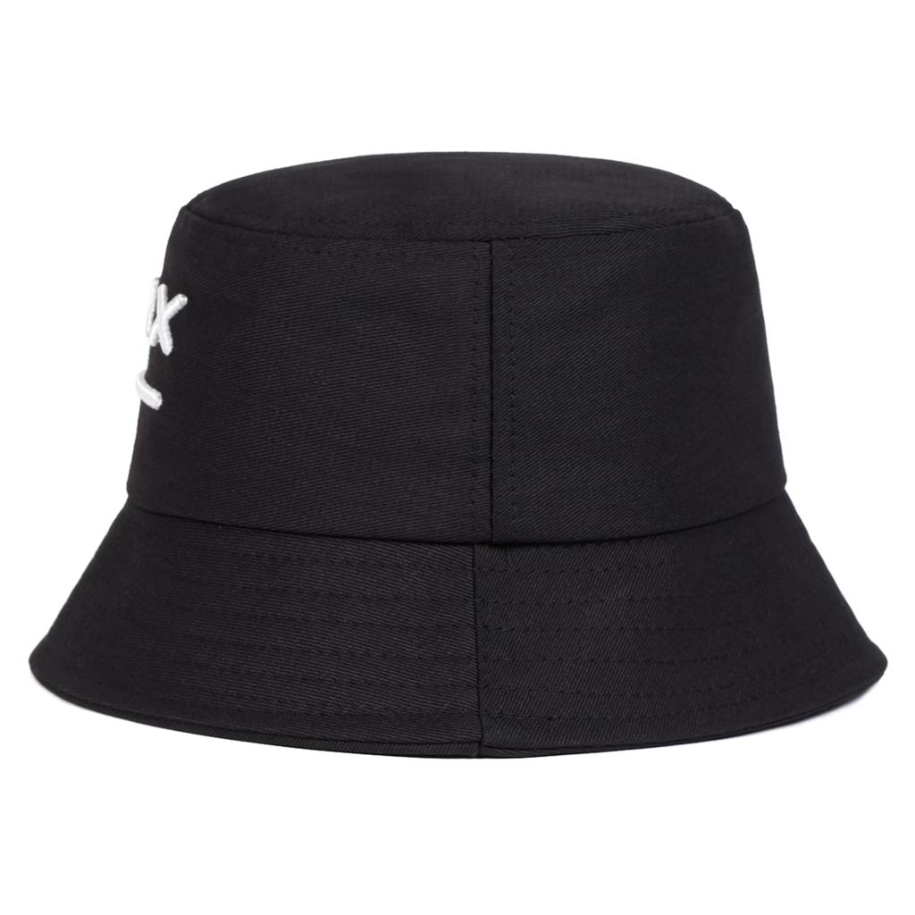 Unisex XX Lachendes Gesicht Stickerei Persönlichkeit Eimerhüte Fischerkappen Outdoor Freizeitkappe Sonnenschutzhut