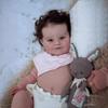 Păpușă renăscută NPK de 50 cm. Jucărie Betty, foarte moale, din silicon