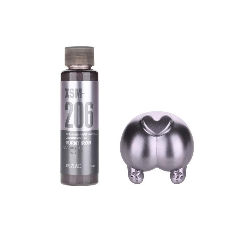

50ml Water Based Pre Mixed Paint-Metal Color For Scale Model Building Tools Airbrush Spraying Assembly