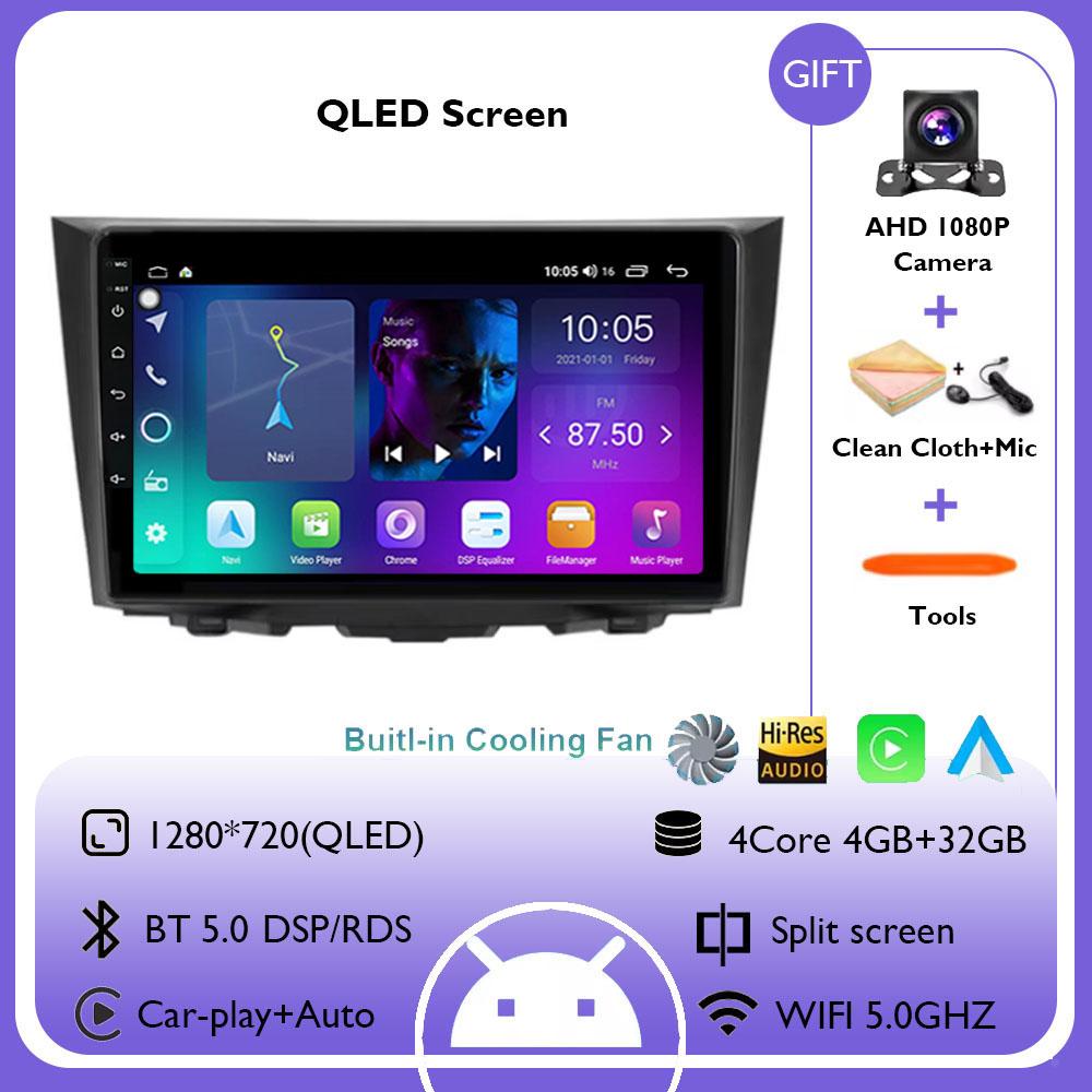 Android 14 Carplay Auto Car Radio For Suzuki Kizashi 2009 - 2015 GPS Navigation Multimedia Stereo Player Android Video WIFI BT