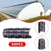 10 szt. Klipsów do folii szklarniowej Lekki klips do rurki do ogrodu na zewnątrz na podwórko