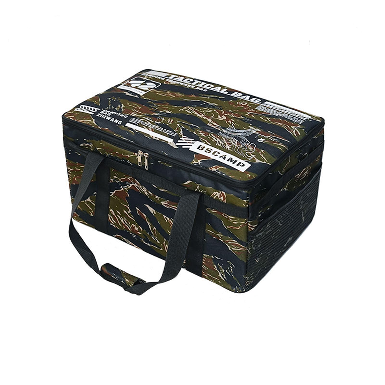 

KujiraWave Camping Storage Box, Multi-Gear Case, Large Capacity, Multifunctional Camping Bag, Soft Container, Toolbox, Tote Bag, Car Storage, BBQ, Out