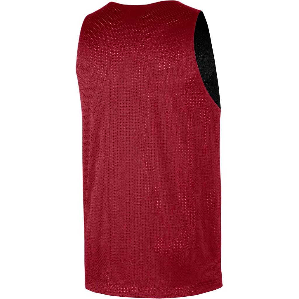 Nike Mesh Practice NBA Miami Heat Team Logo Reversible Breathable Comfortable Basketball Jersey Men jersey Red Black White FZ7767-608