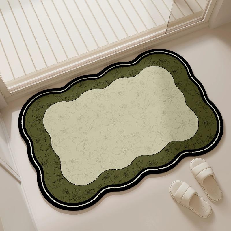 Bathroom absorbent diatom mud toilet doormat toilet toilet floor mat toilet carpet