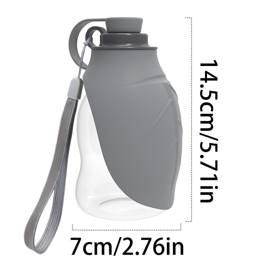 Dog Water Bottle Travel Portable Water Dispenser Leak Proof Foldable Cup Water Dispenser for Walking Hiking Outdoor Beach