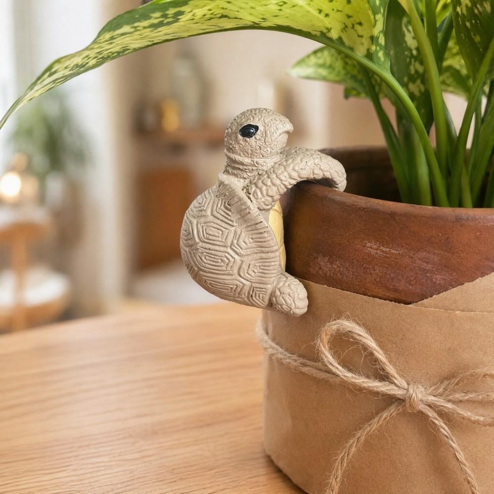 Hanging Decor Turtle Garden Decoration Potted Plant Partner Garden Figurine Home Living Room