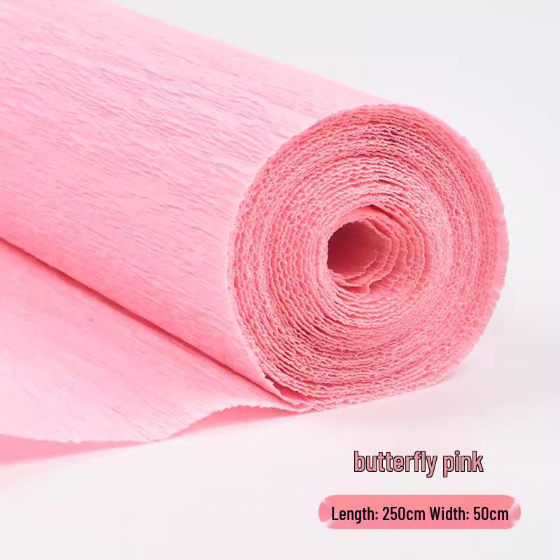 Farbige Krepppapier-Packung für Bastelarbeiten im Kindergarten & Florale Kunst