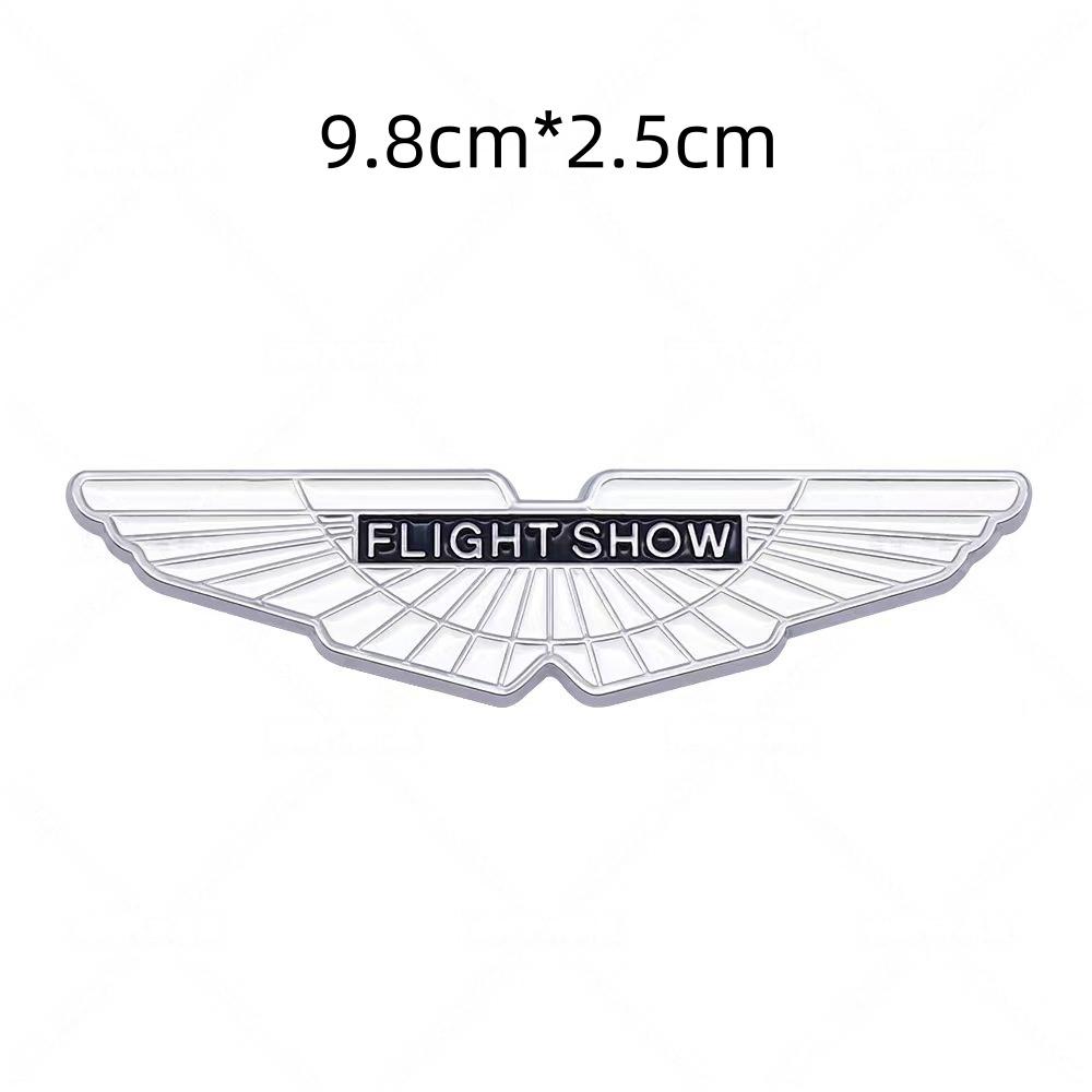 3d Metal Side Fender Rear Trunk Badge Sticker for Car Sports Car Sedan SUV