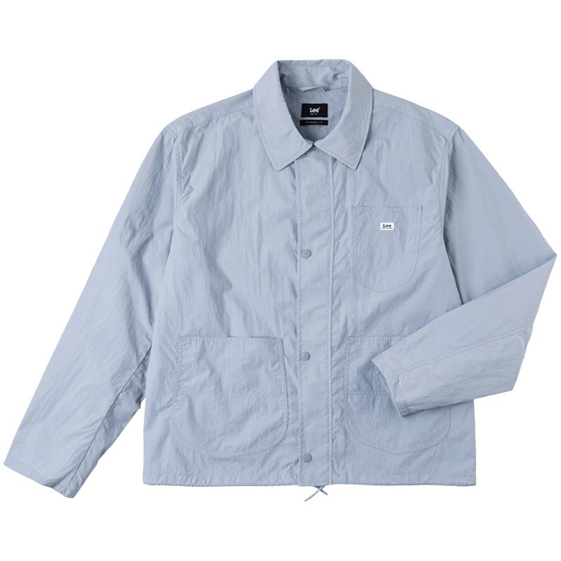 Lee Men s 91J Cool Jade Lightweight Workwear Jacket L сине-серый