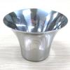 Takei Ukibutsu Seisakusho Stainless Steel Sake Cups, Mount Fuji Design, FM-101, Set of 2