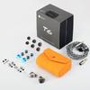 TinHiFi T6 HiFi Monitor 1DD 1 Planar Hybrid Wired Flagship Dynamic Detachable Gaming and Studio Audiophile Earbuds T6 2Pin No In-Ear IEM, + Earphone,