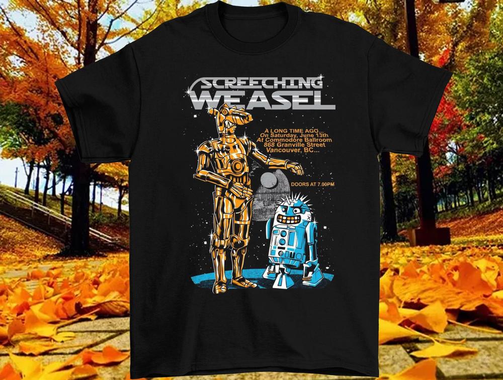 Screeching Weasel band Tour  Cotton  Full Size S-5XL Unisex T-Shirt L