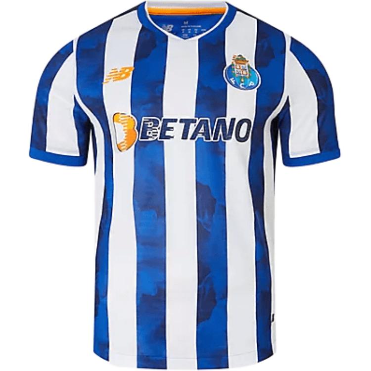 Maillot de Football New Balance Porto pour Homme Homme Bleu Blanc 2XL