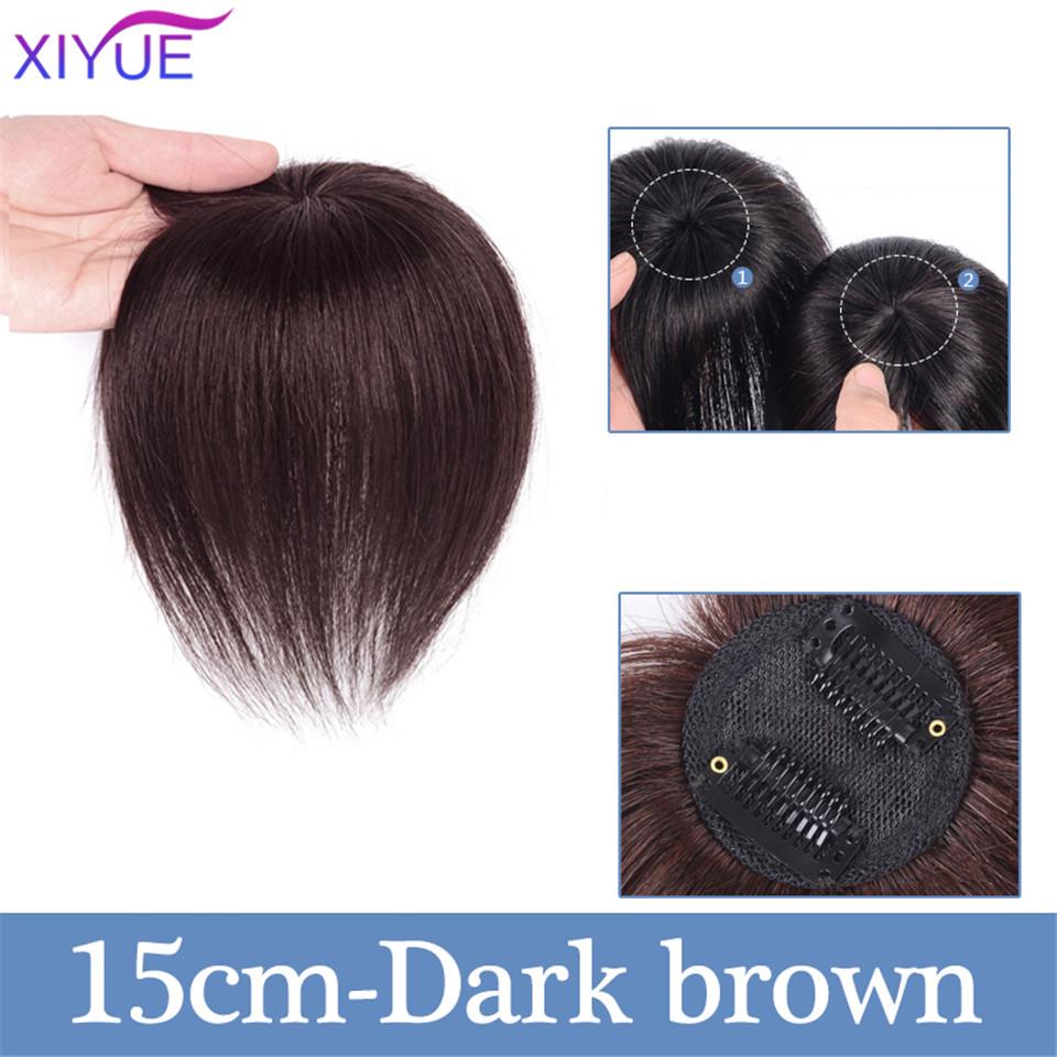 Natural 3D French Bangs Wig - Women's Hairline Repair Piece with Fake Bangs