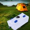 30 Gallon Foldable Water Storage Bladder, Portable PVC  , Transparent,  -Proof, Camping with Large Opening Handle for Garden Plants, Agricultura