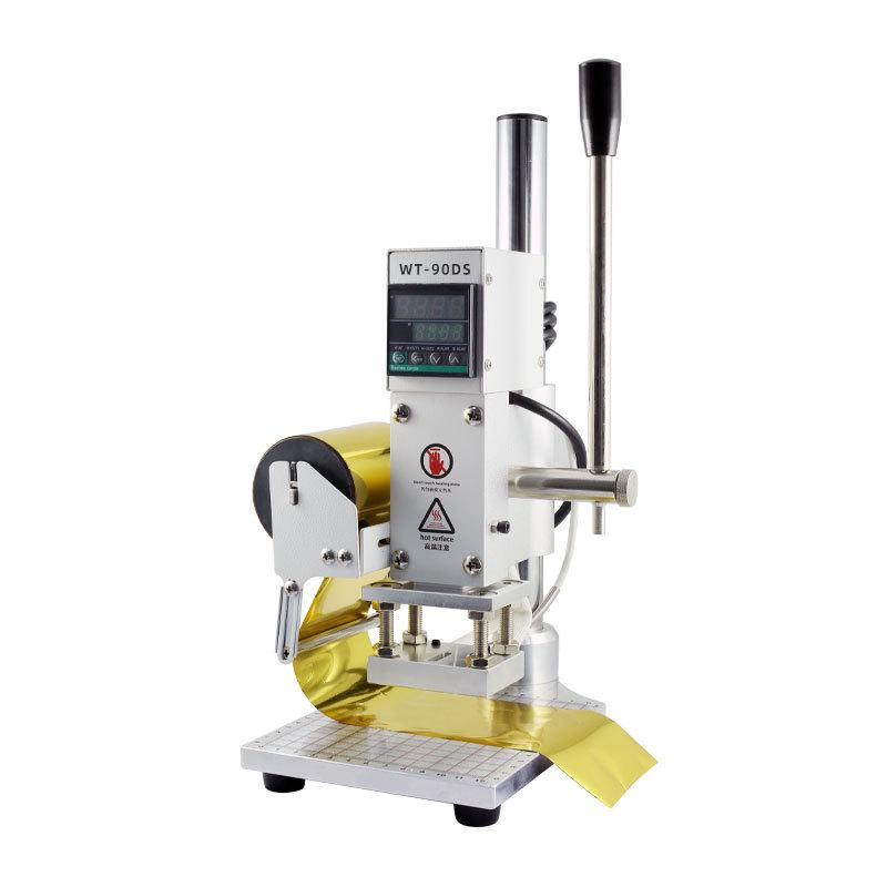 Kompaktowa Ręczna Maszyna do Hot Stampingu i Tłoczenia Folii na Gorąco do Skóry i Papieru